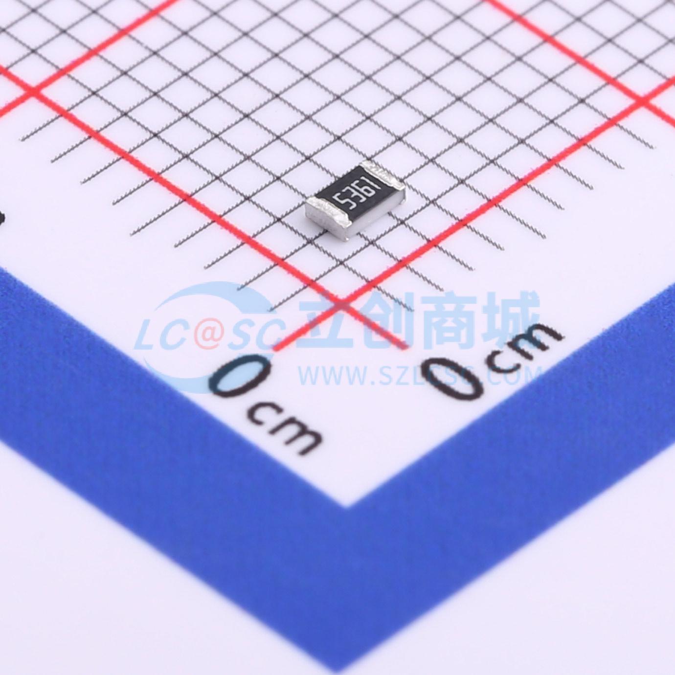 点击查看大图 RT0805DRE075K36L实物图