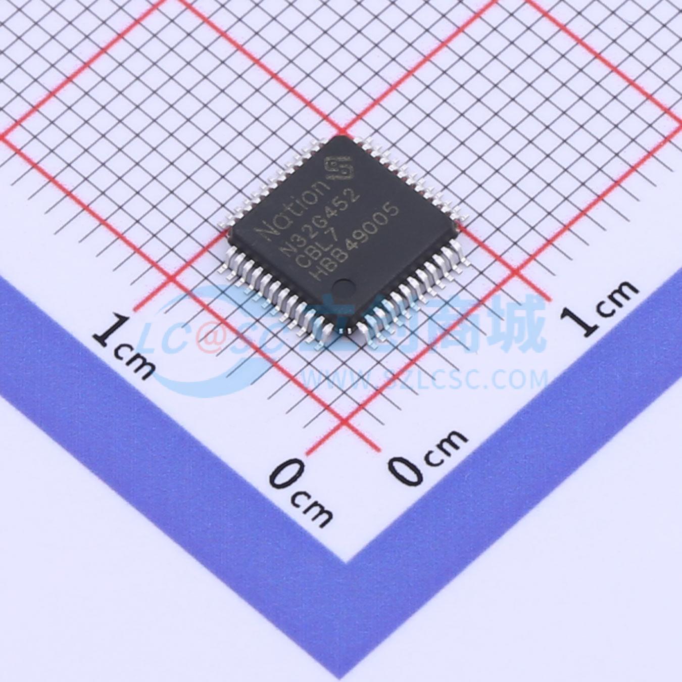 N32G452CBL7实物图