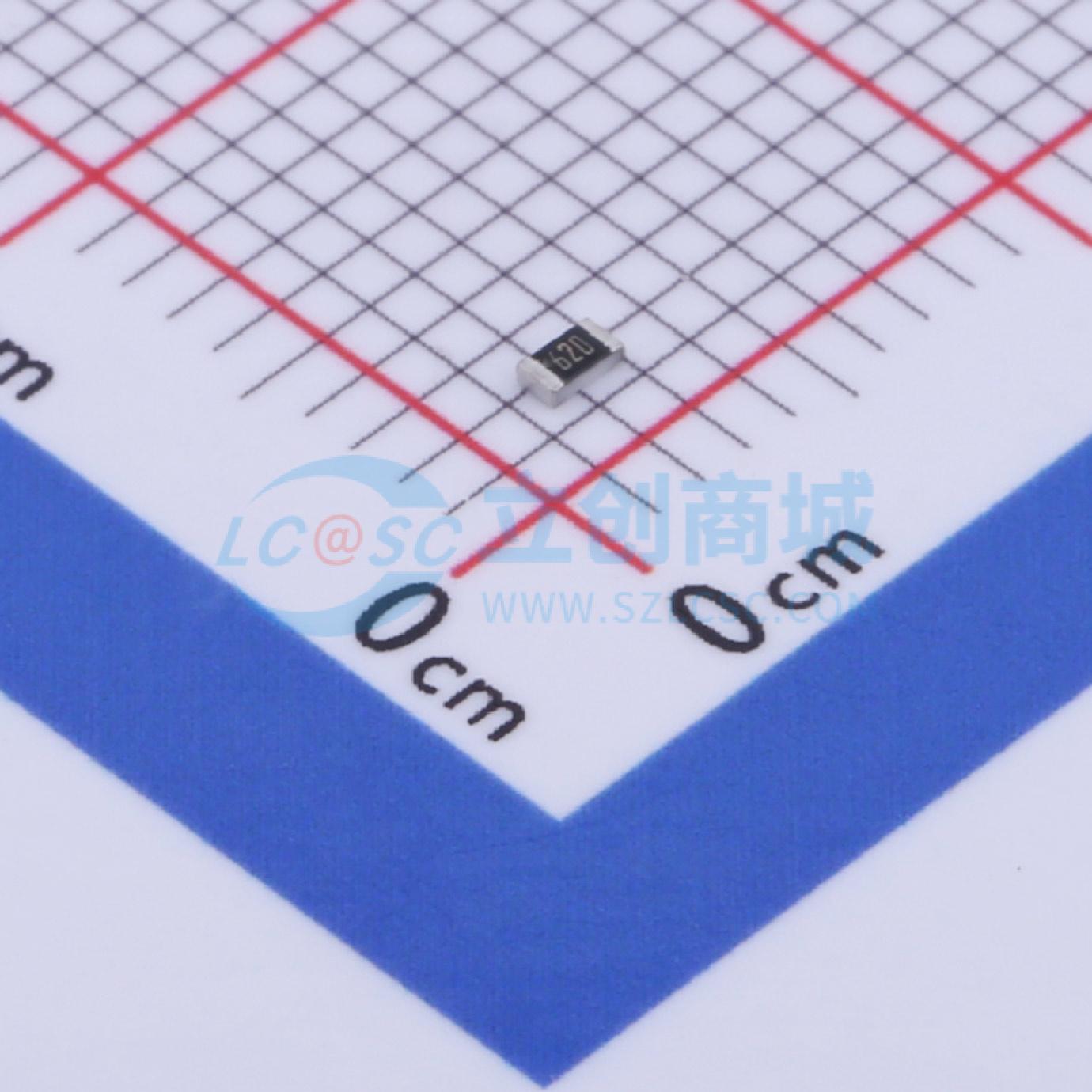 点击查看大图 MCR03EZPJ620实物图