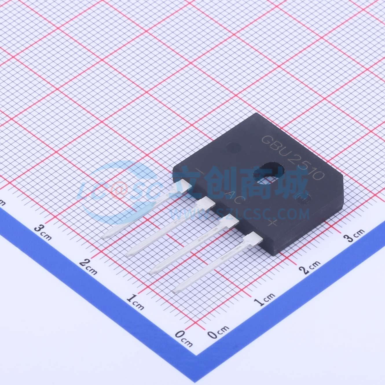 点击查看大图 GBU2510实物图