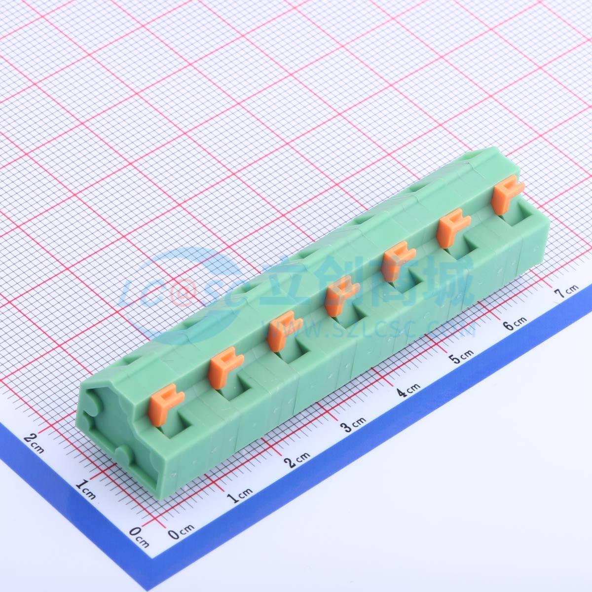 点击查看大图 KF237-10.16-7P实物图