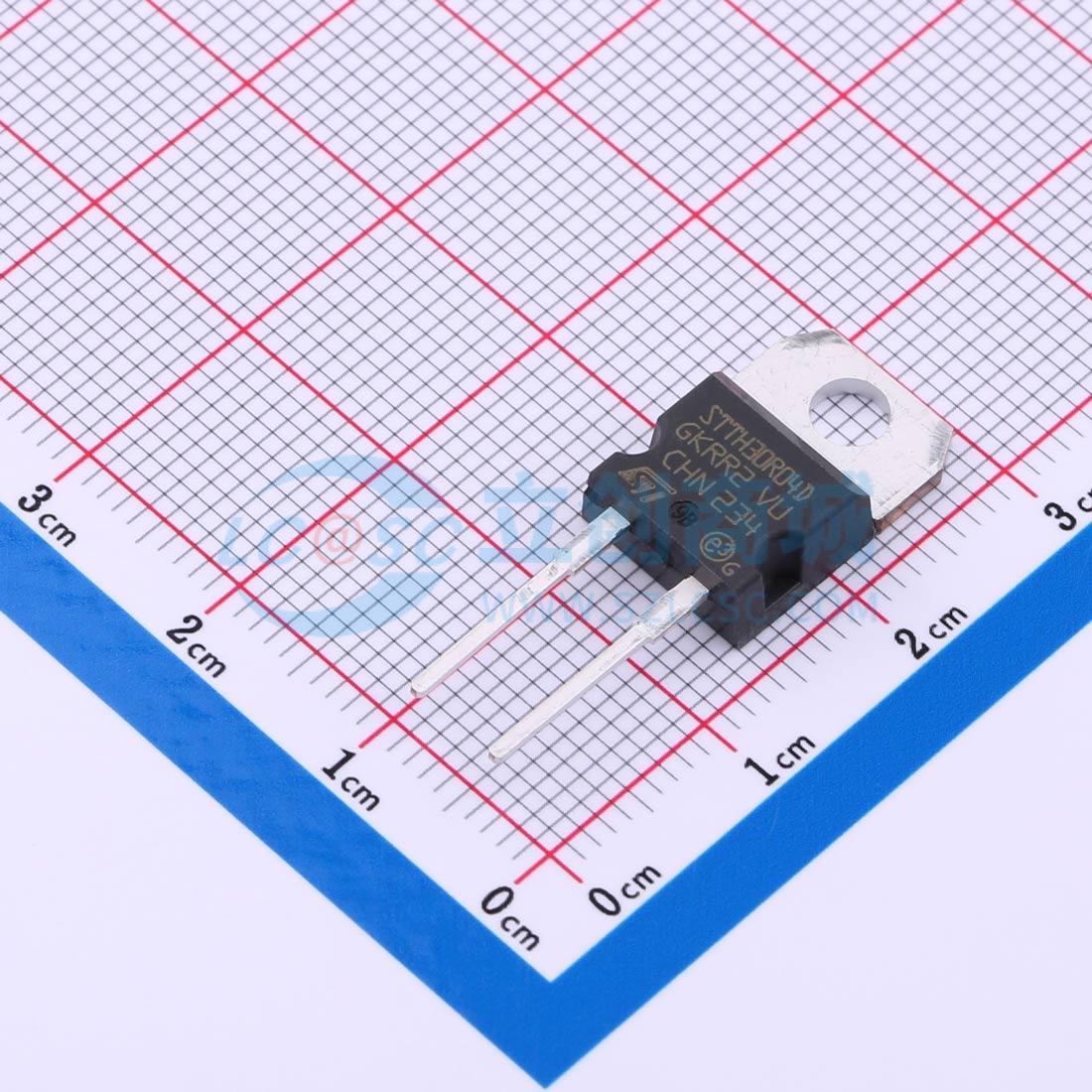 点击查看大图 STTH30R04D实物图