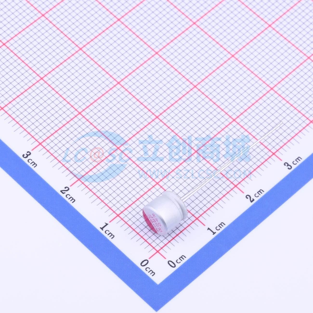 点击查看大图 ULR107M0JE55RR实物图