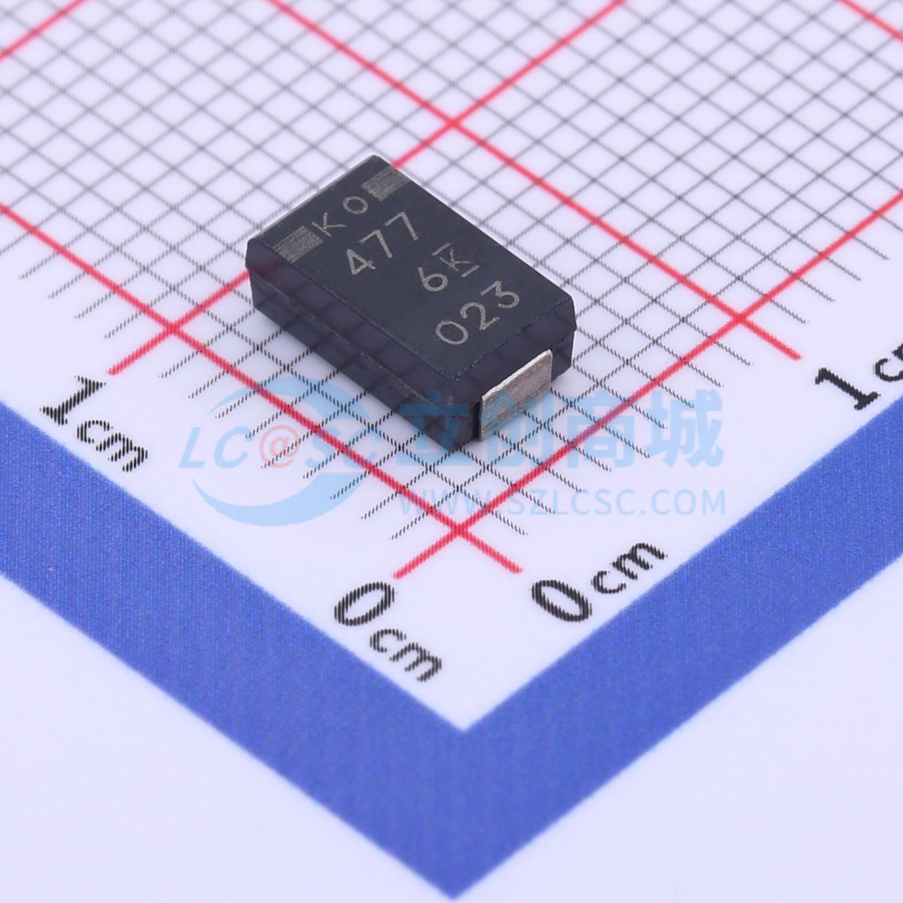 点击查看大图 T520D477M006ATE015实物图