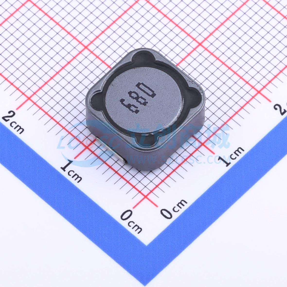 点击查看大图 CDRH125N-680M实物图