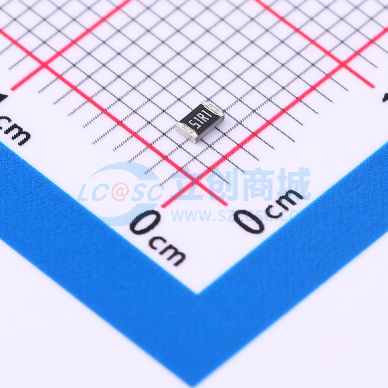 点击查看大图 RT0805BRD0751R1L实物图