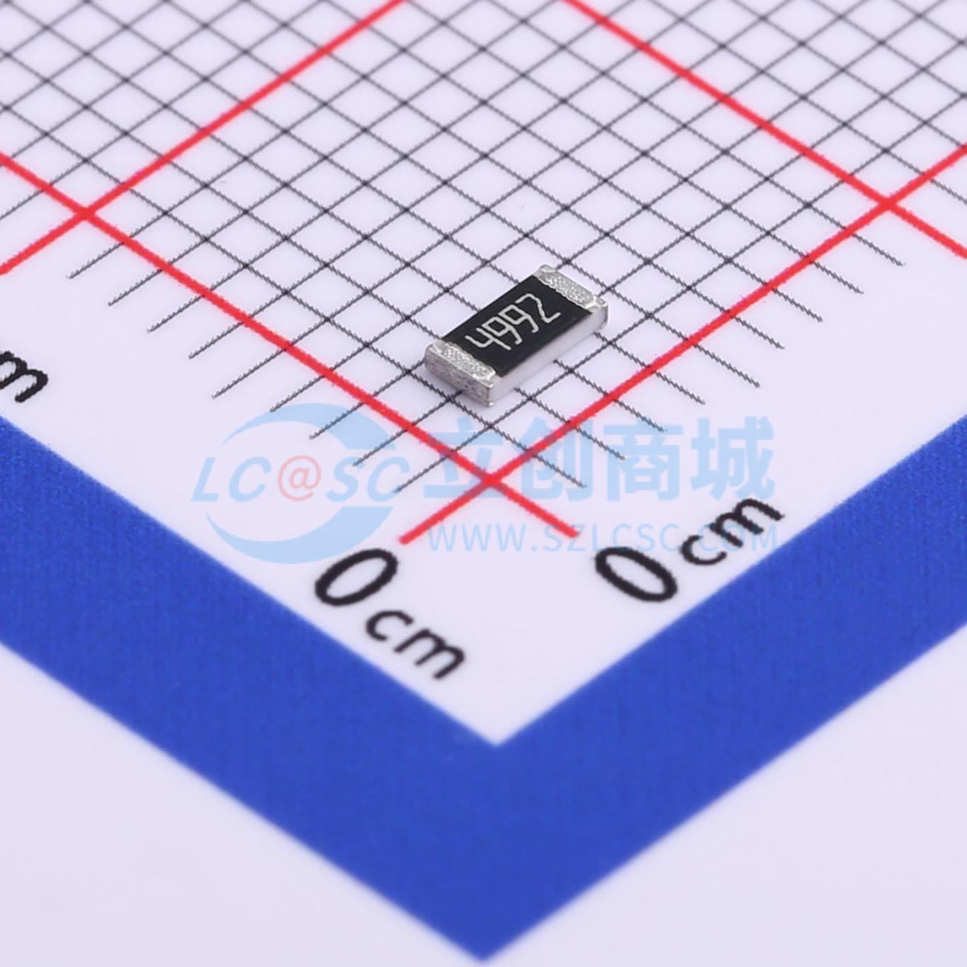 点击查看大图 RT1206DRE0749K9L实物图