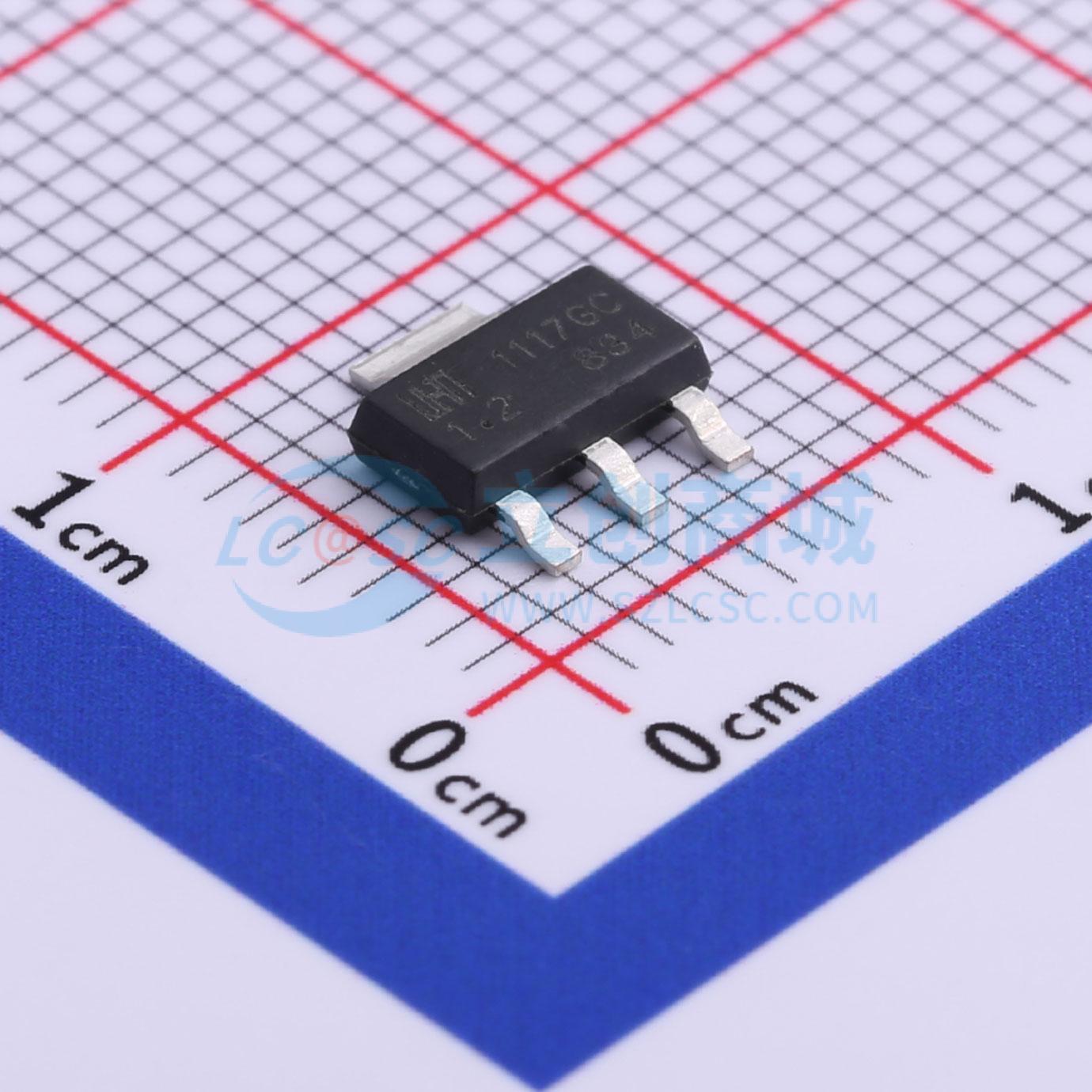 点击查看大图 LM1117GS-1.2实物图