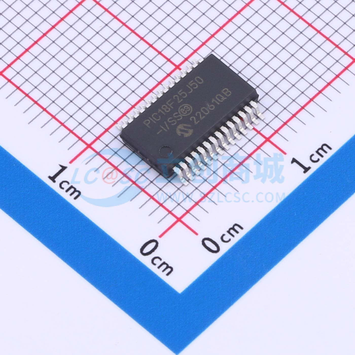 点击查看大图 PIC18F25J50-I/SS实物图