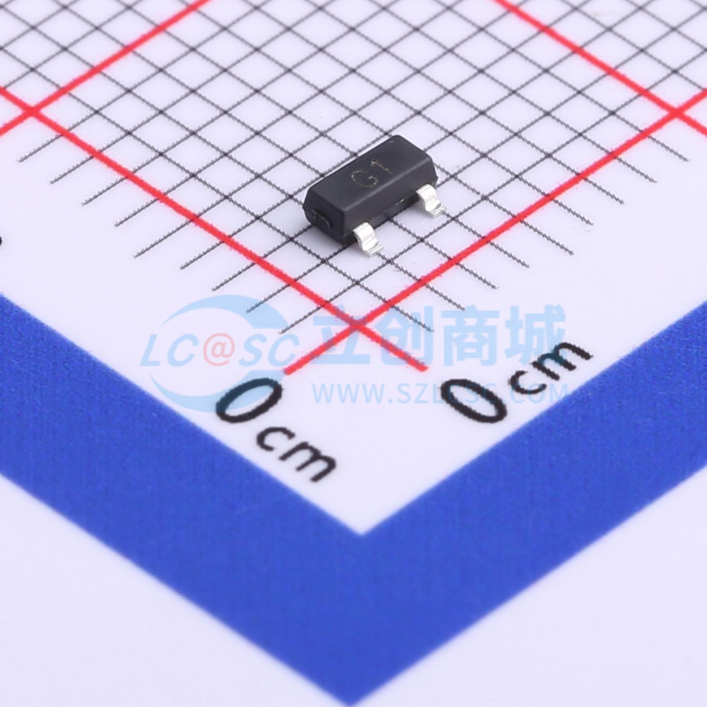 点击查看大图 MMBT5551实物图