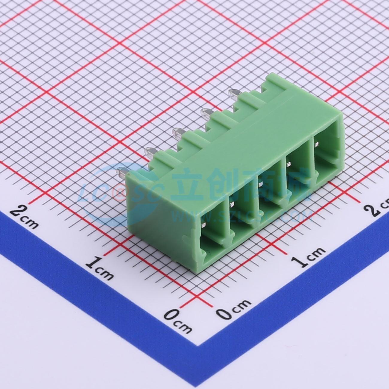 XY2500V-E-3.81-5P实物图