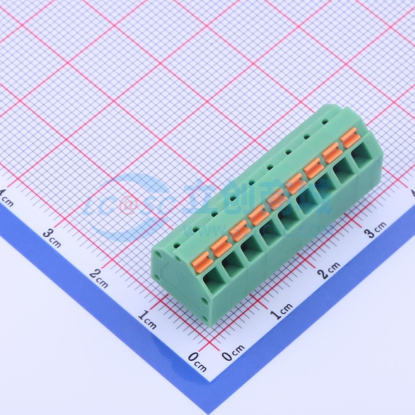 点击查看大图 KF250NH-3.81-9P实物图