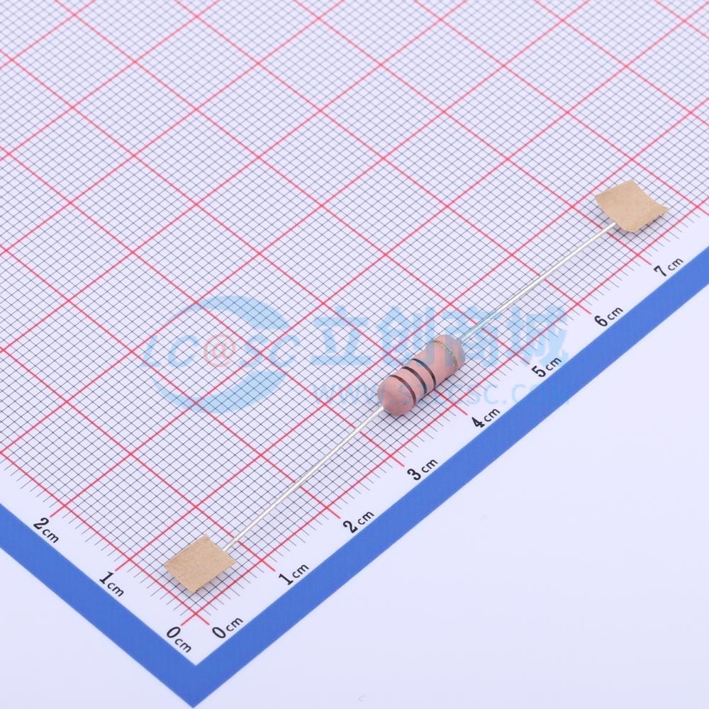 点击查看大图 MO2WS-10Ω±5%-6T63实物图