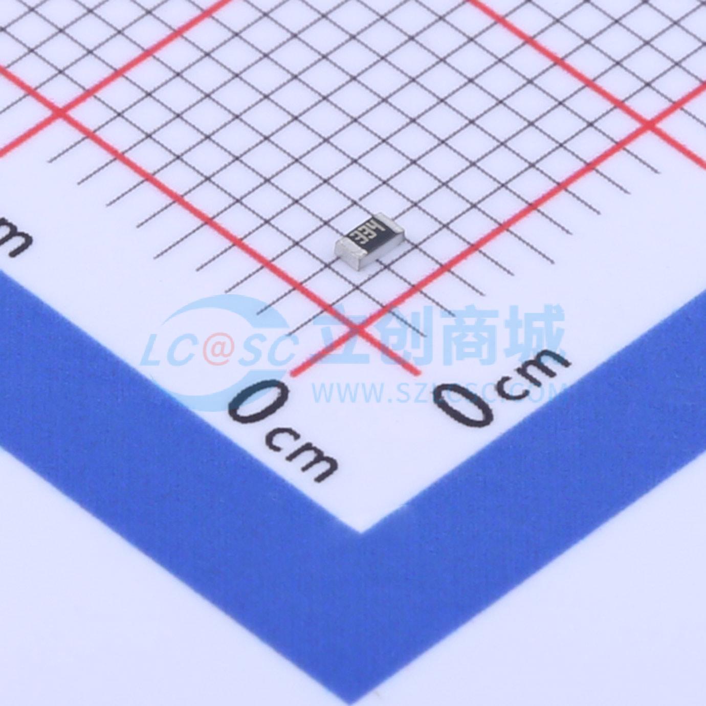 点击查看大图 CR0603F330KP05Z实物图