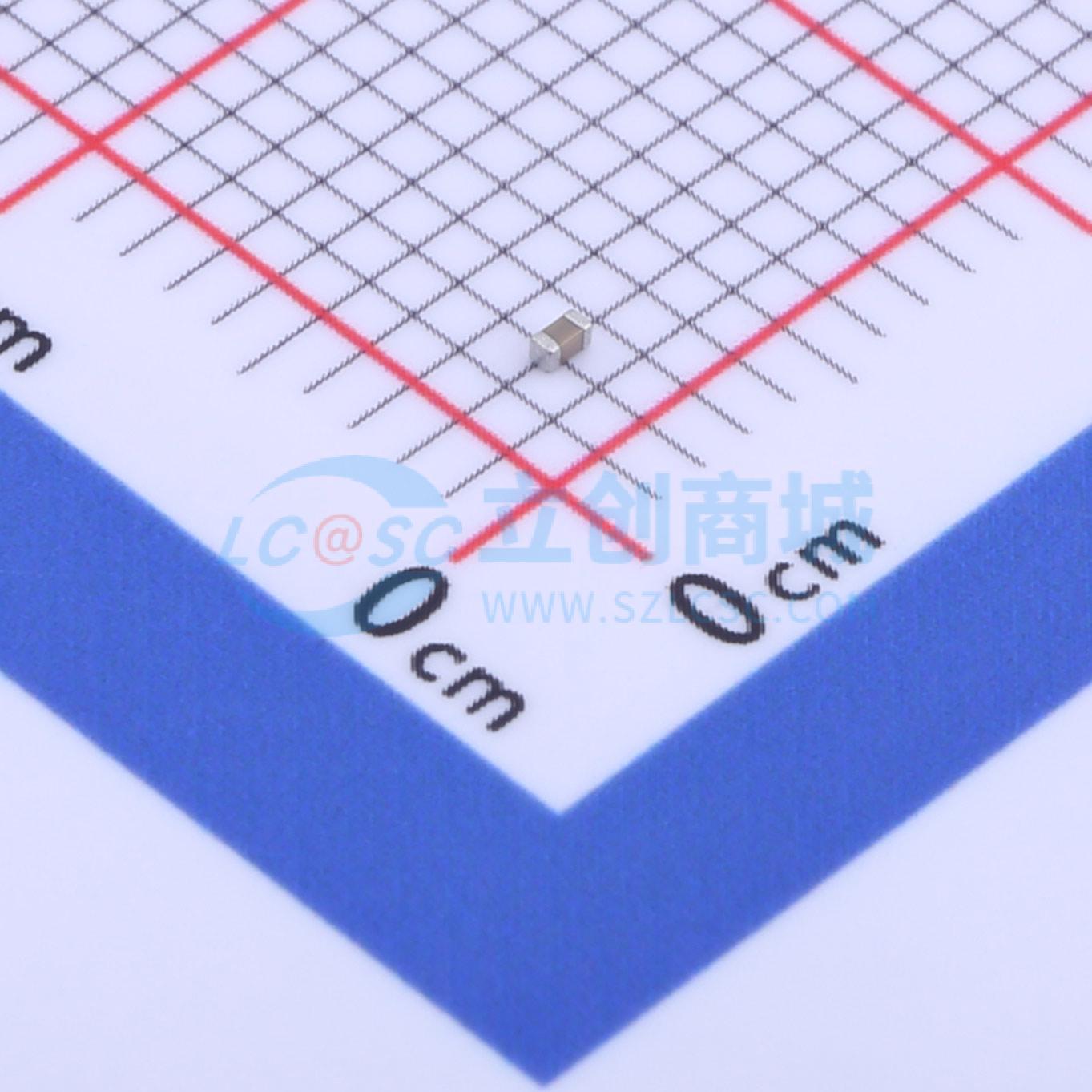 点击查看大图 0402B563K500NT实物图