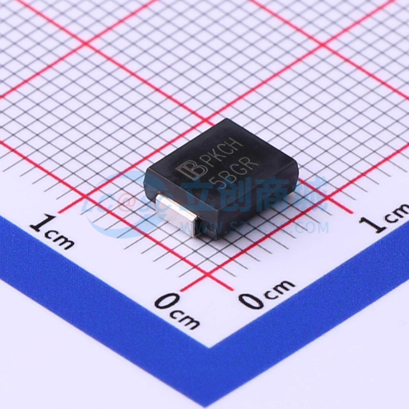 点击查看大图 5.0SMDJ75CA/TR7实物图