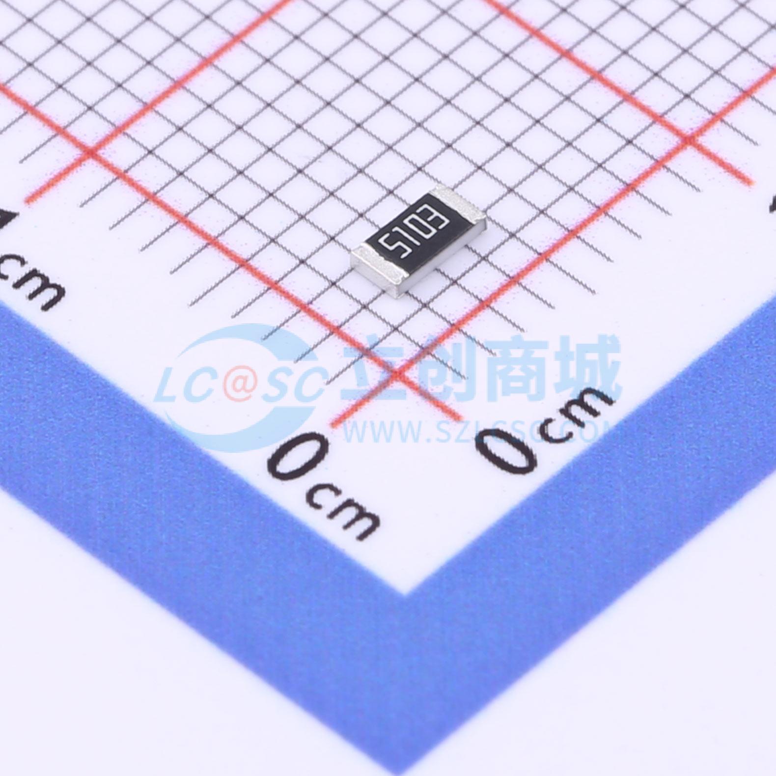 点击查看大图 RV1206FR-07510KL实物图