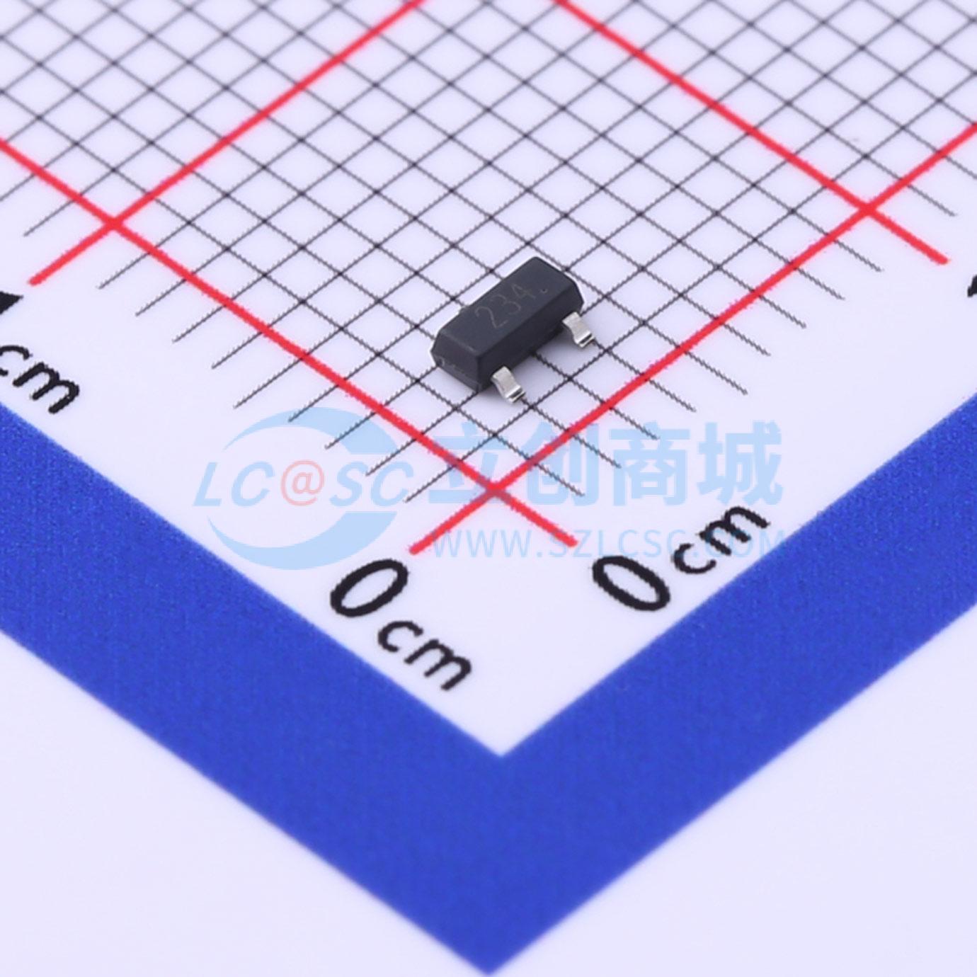 点击查看大图 DDTA123YCA-TP实物图