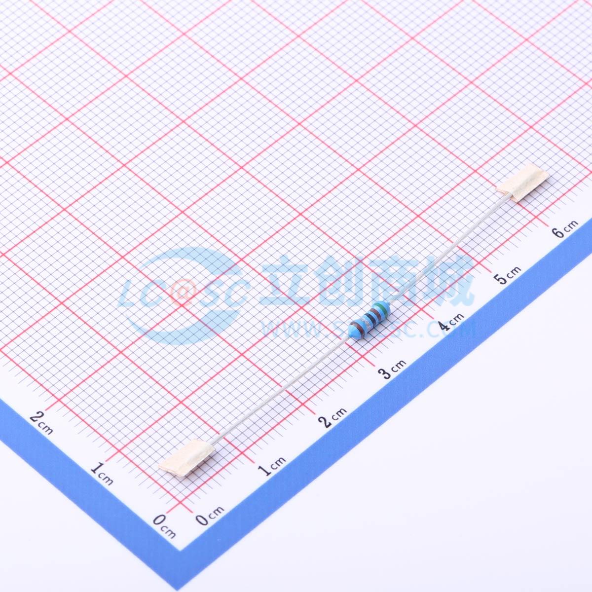 点击查看大图 MFR-25FRF52-5R1实物图