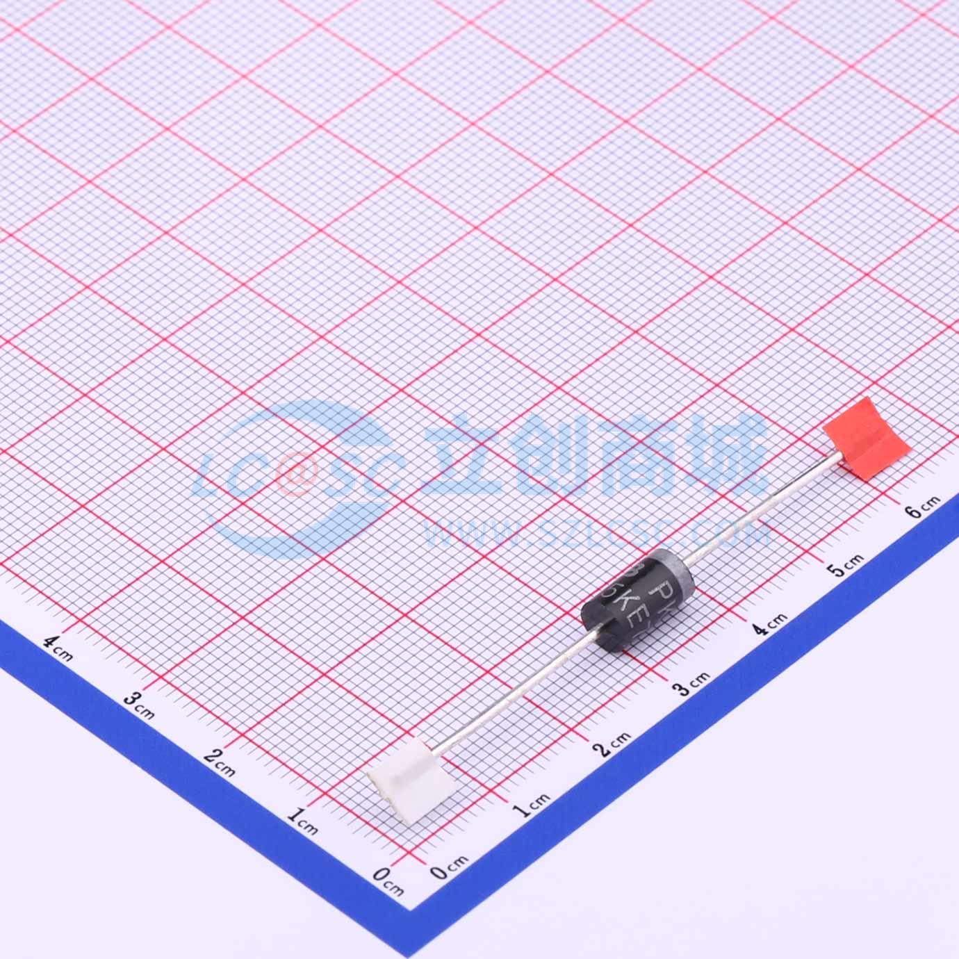 点击查看大图 1.5KE75A/B实物图