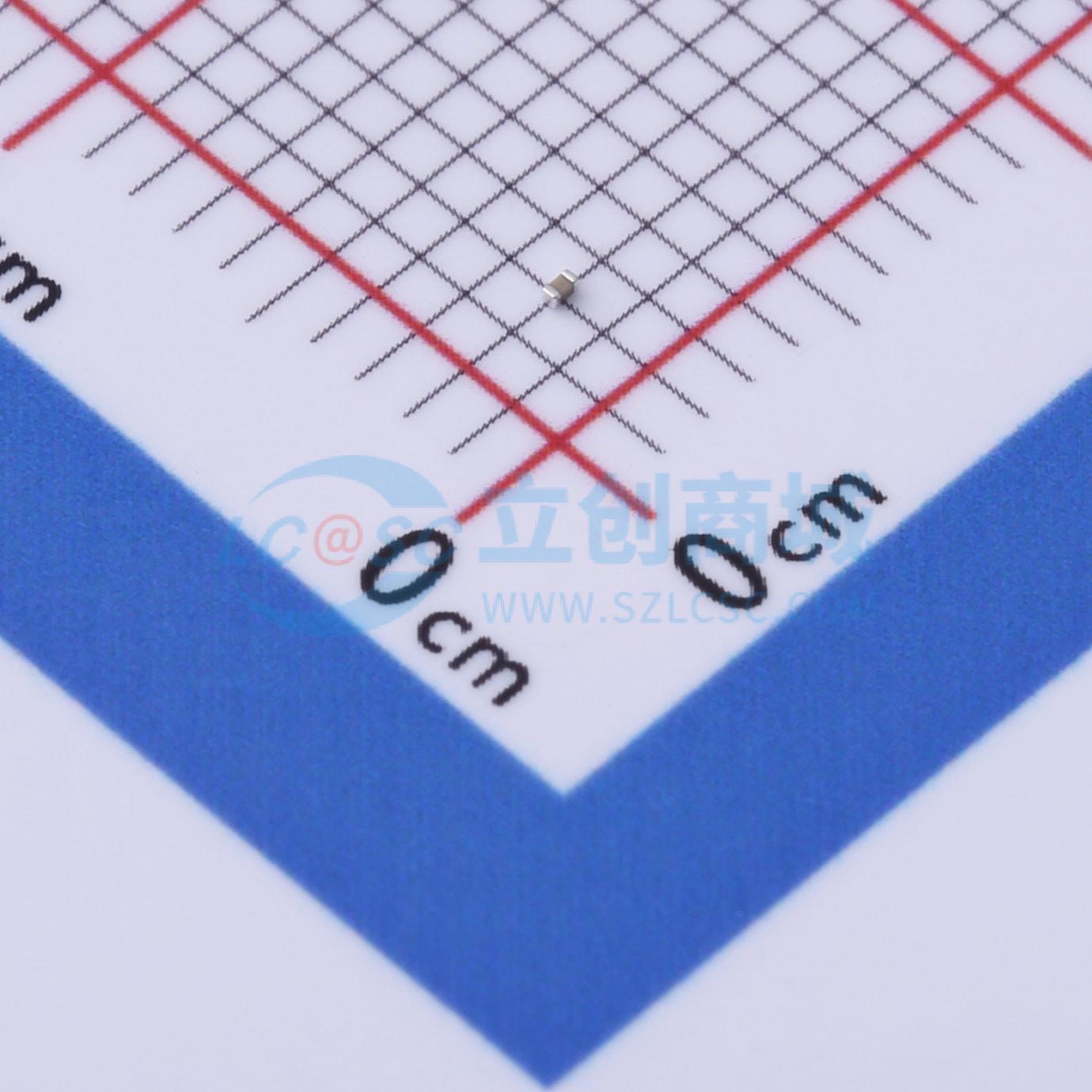 点击查看大图 GRM033R60J104KE28D实物图