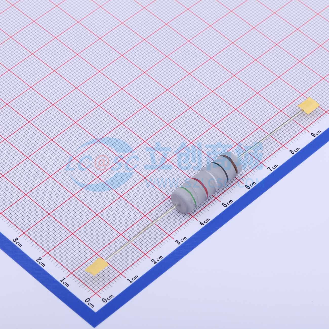 NKNP5W-0.1Ω±2%T实物图