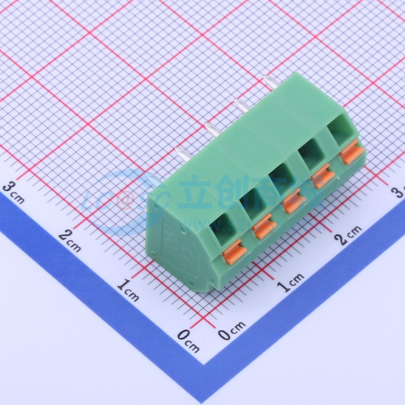 KF250NH-5.08-5P实物图