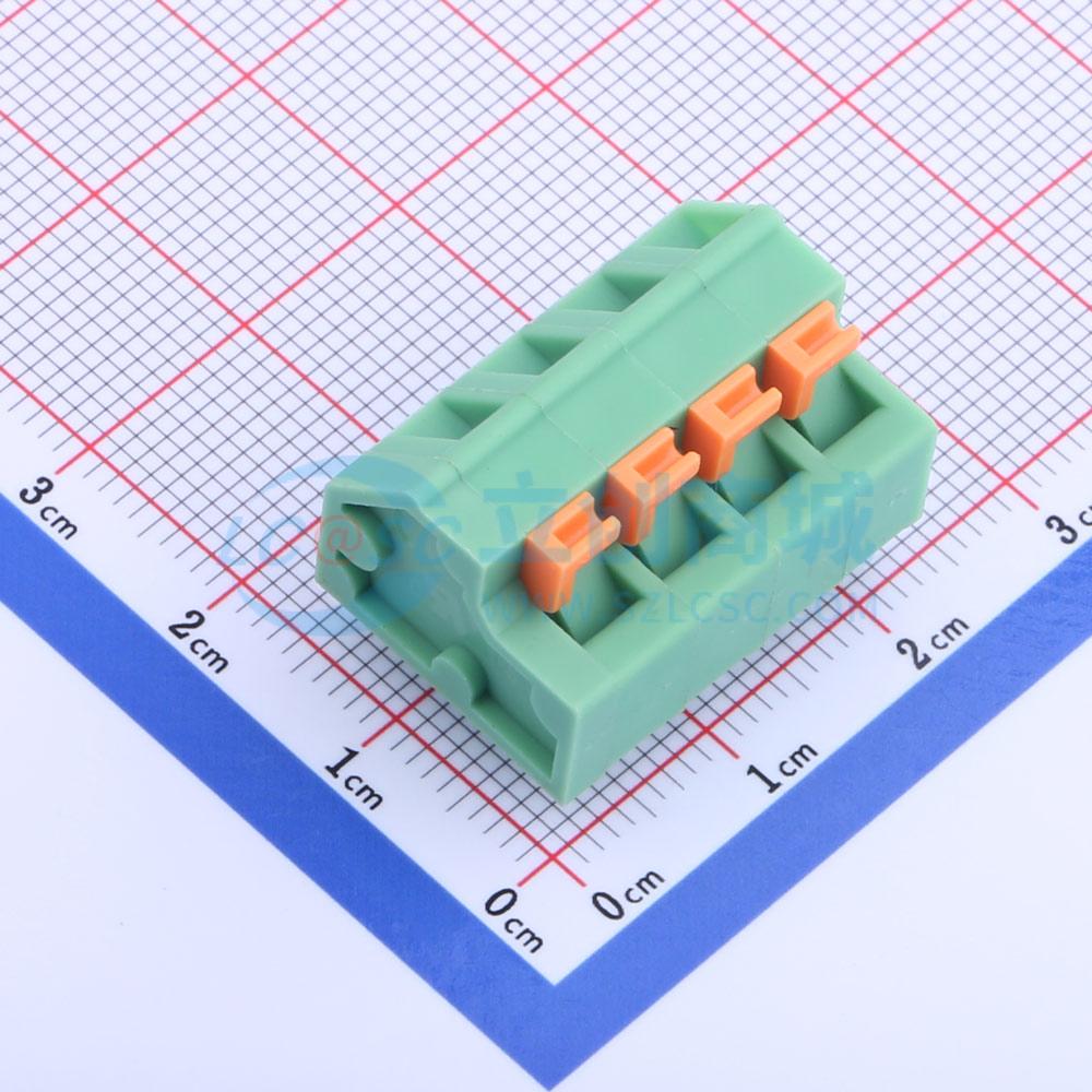 KF237-5.08-4P实物图