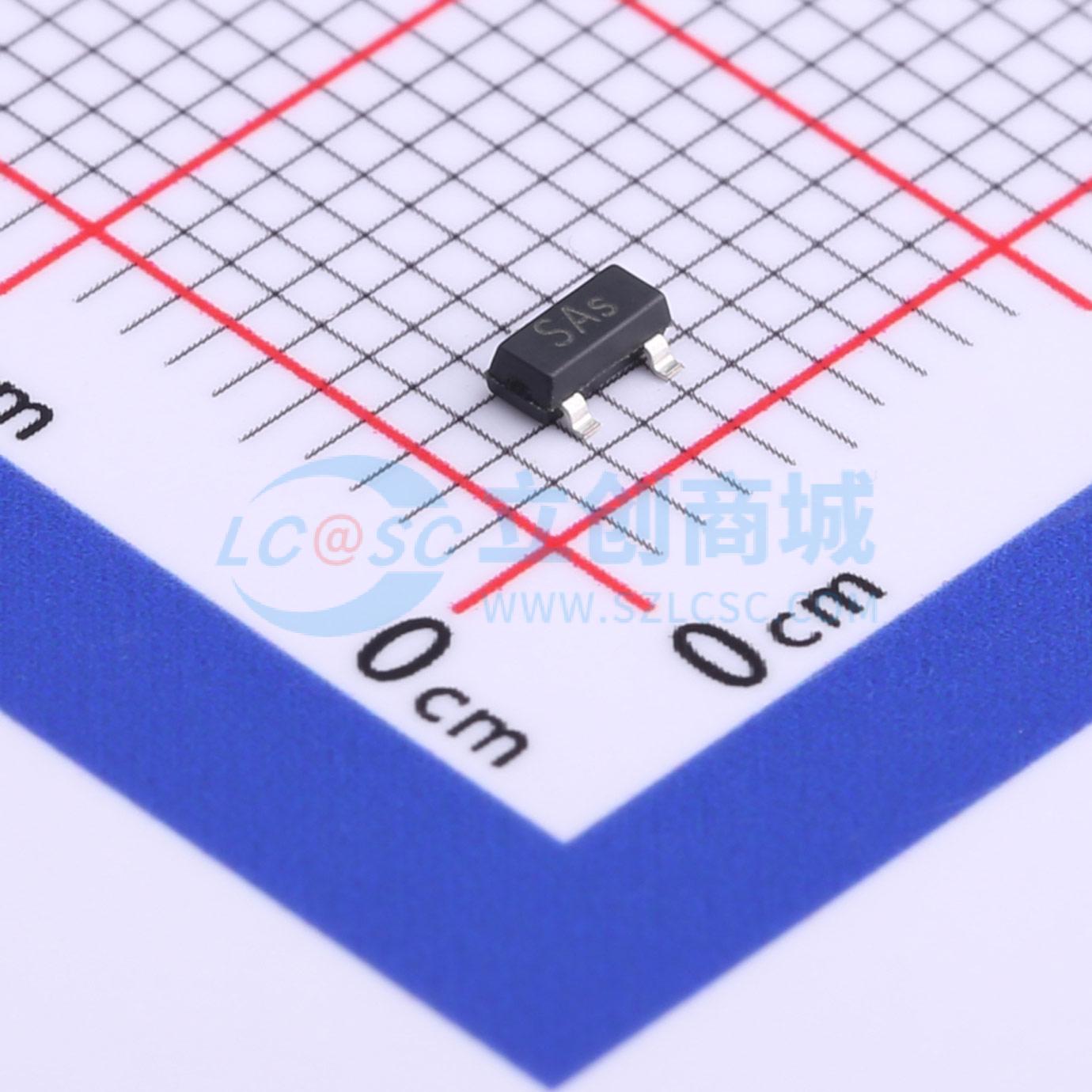 点击查看大图 BSS123 SA实物图