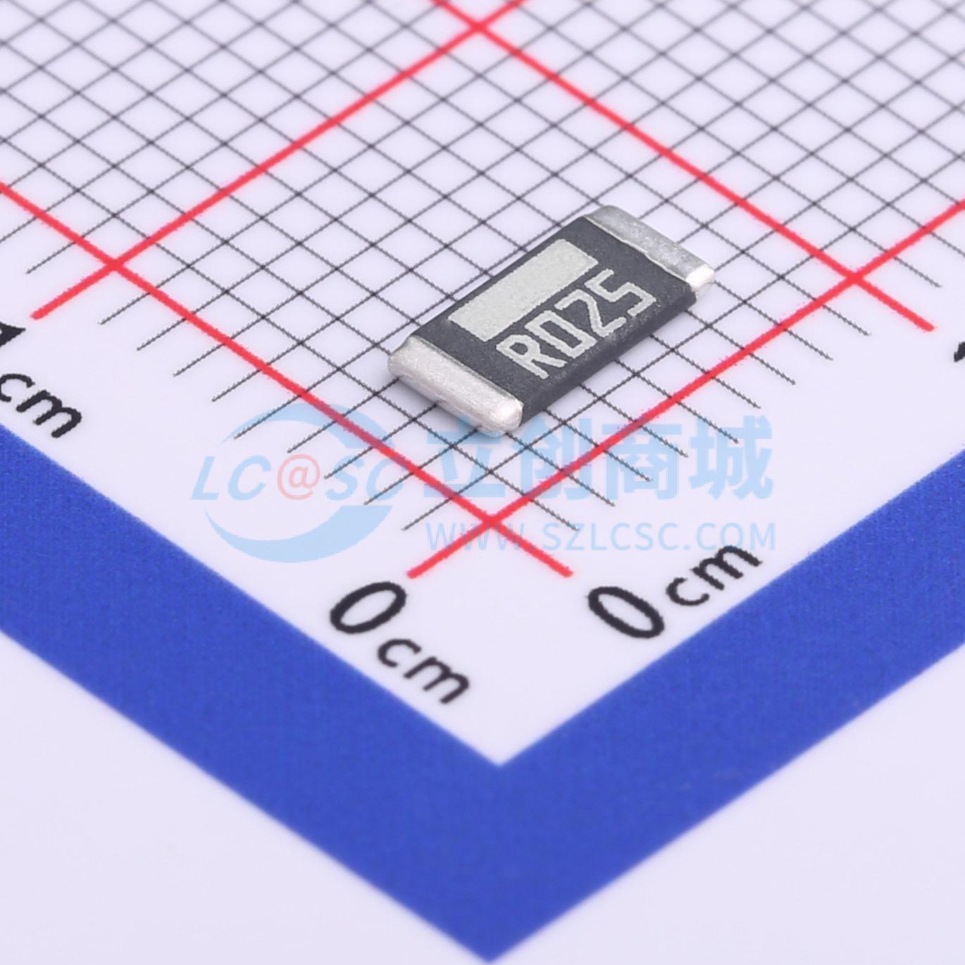 点击查看大图 PA2512FKE7W0R025E实物图