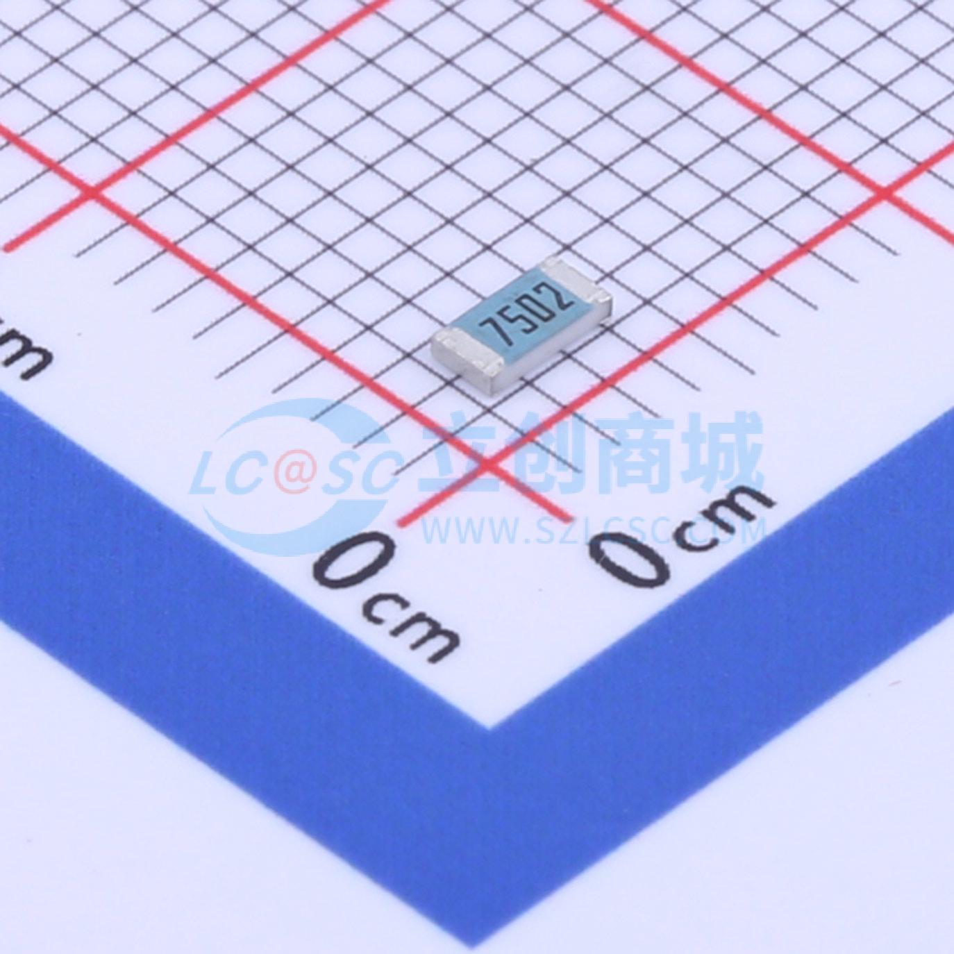 RK73H2BTTD7502F实物图