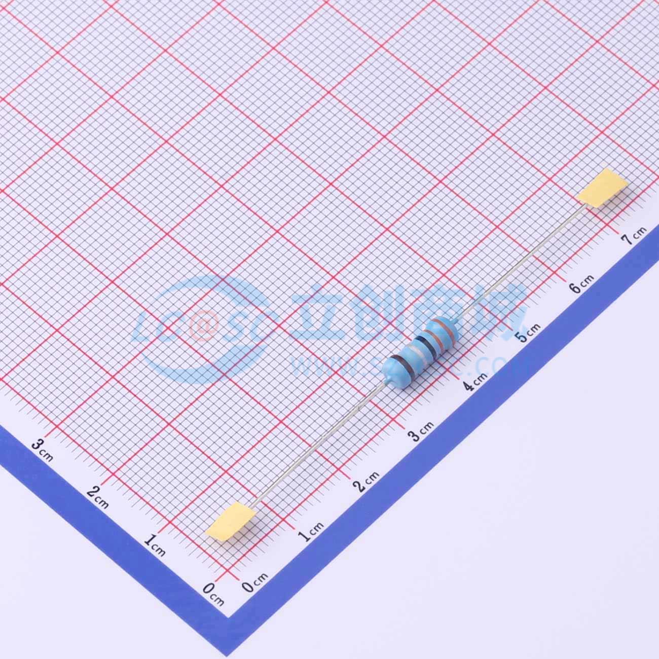 点击查看大图 MF2WS-3.3Ω±1%T实物图