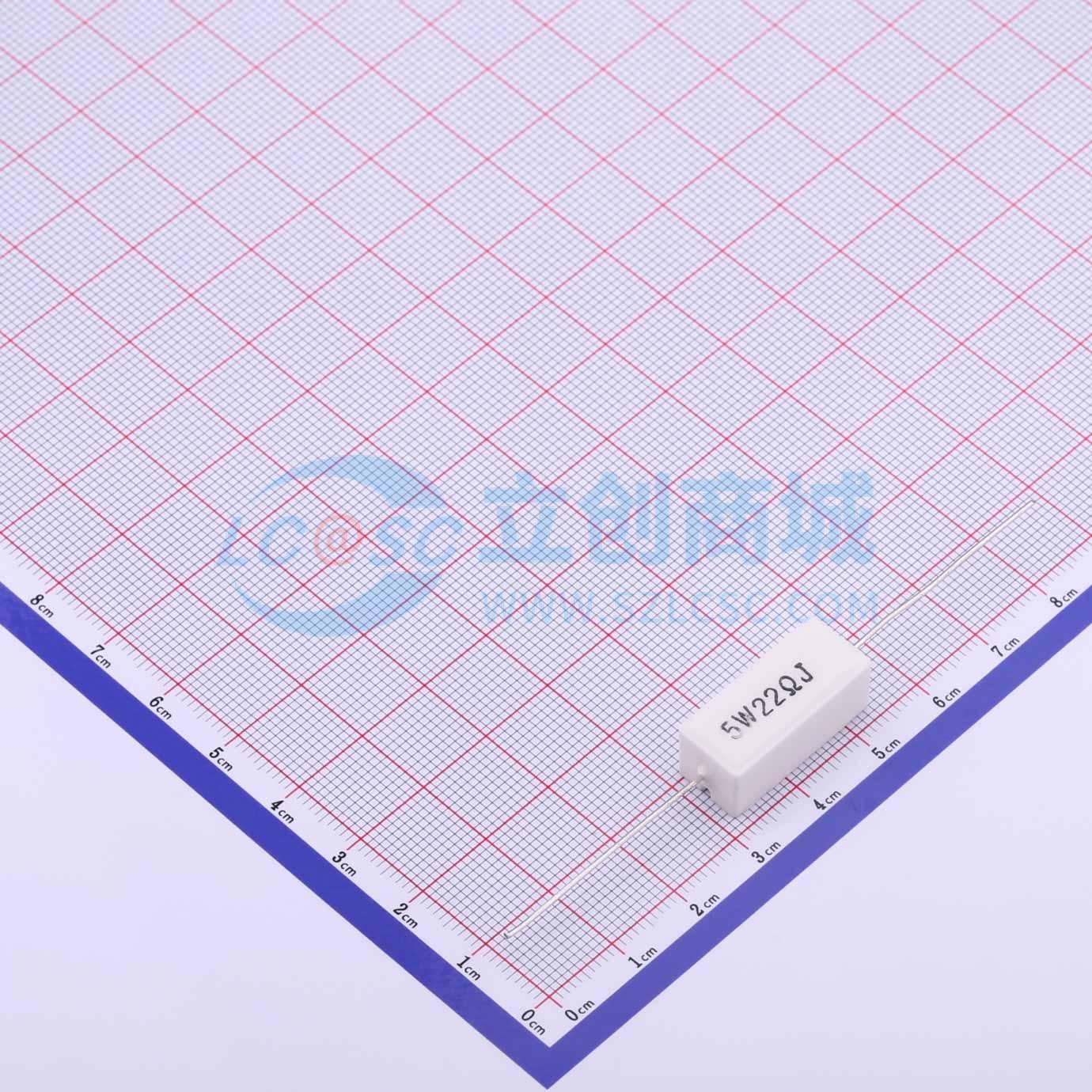 点击查看大图 CR-L5W-22ΩJ实物图