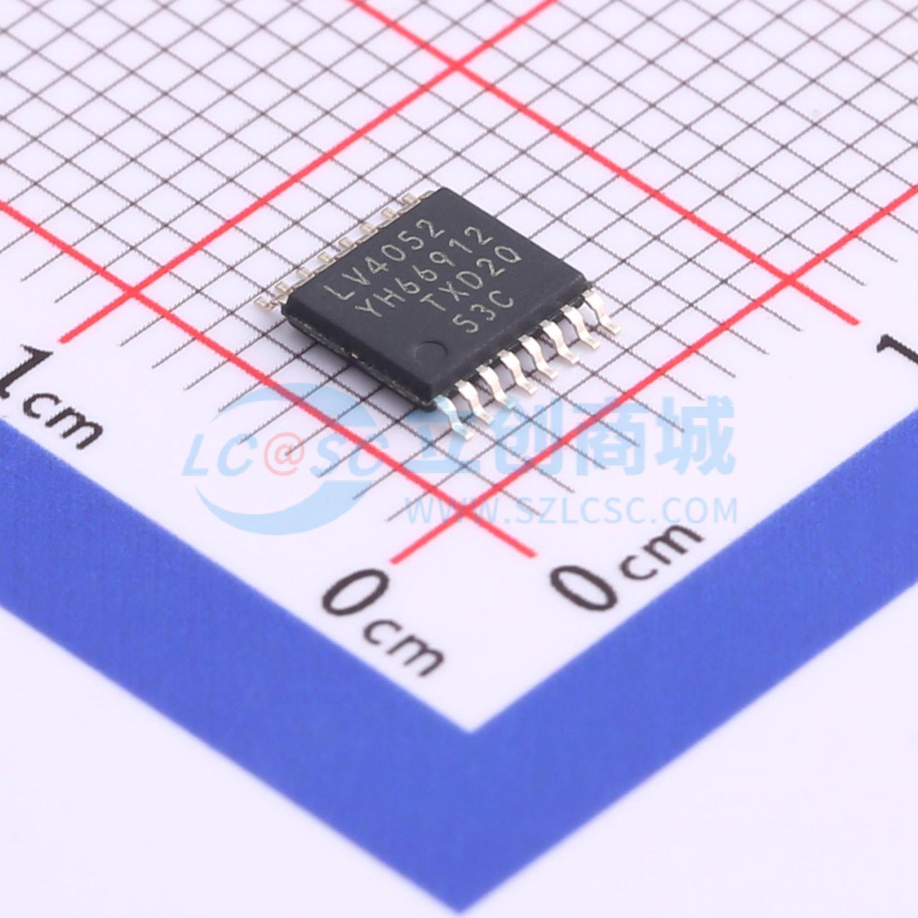 点击查看大图 74LV4052PW,118实物图