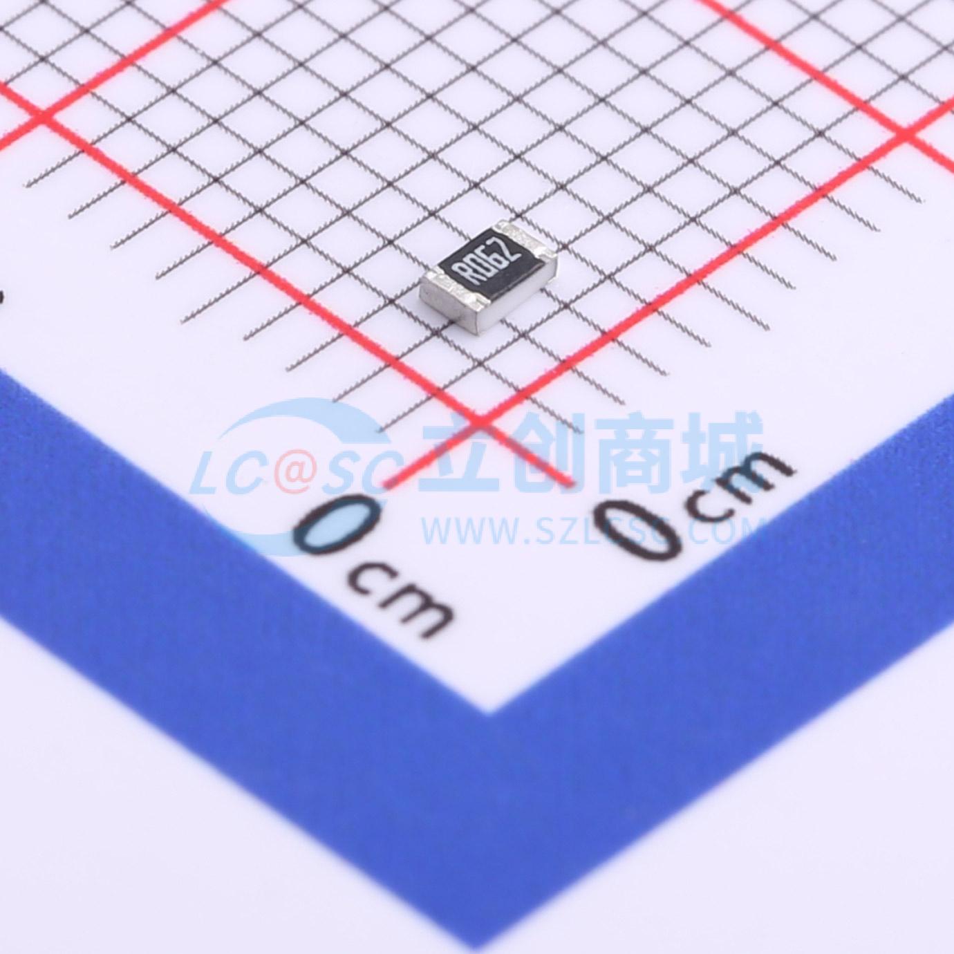 点击查看大图 RL0805FR-070R062L实物图