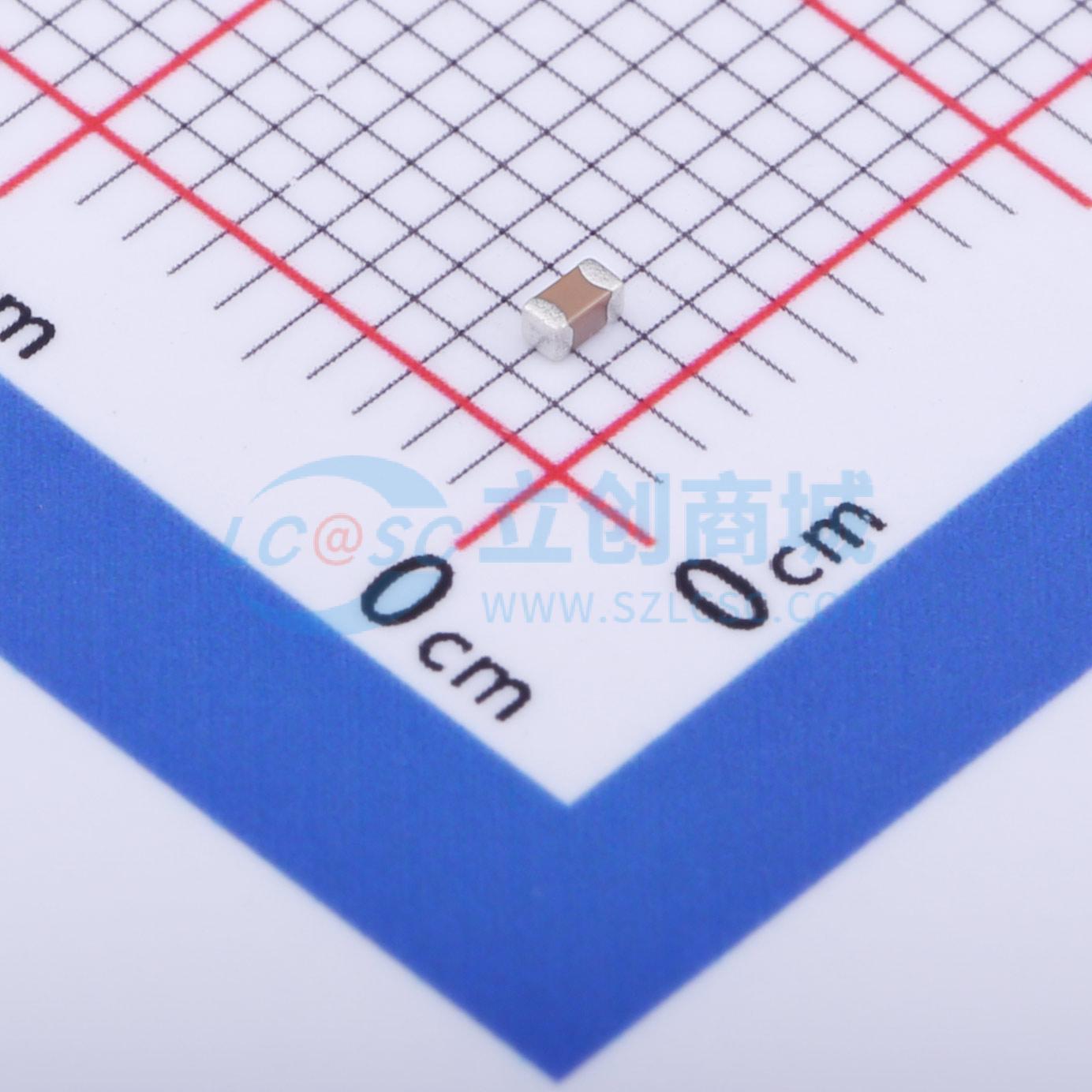 点击查看大图 0603B152J500NT实物图