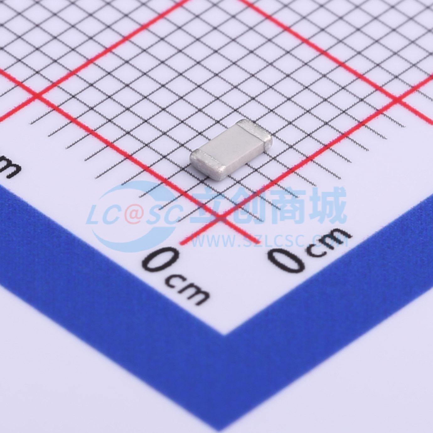 点击查看大图 CC1206JRNPO0BN391实物图