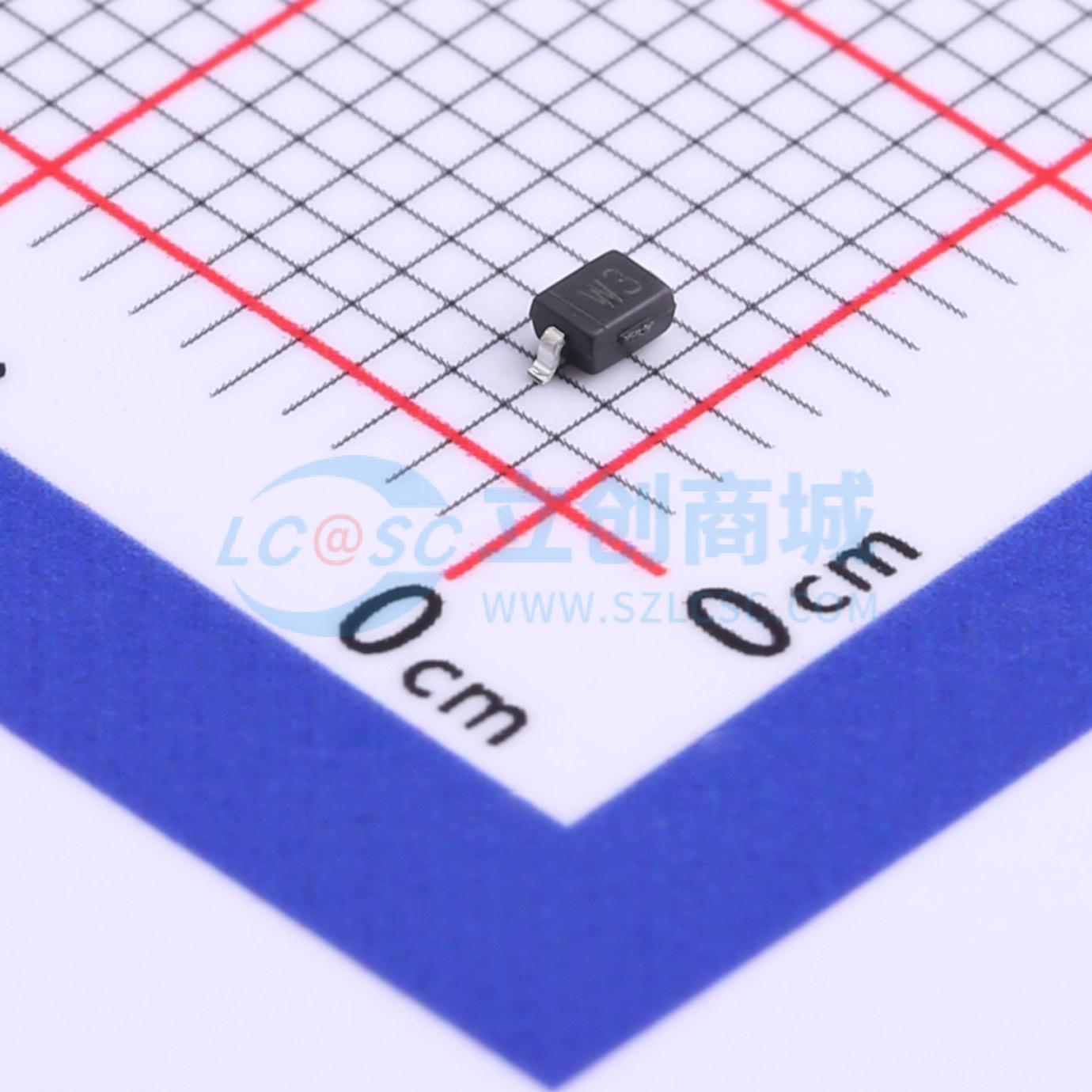 点击查看大图 BZT52C3V3S实物图