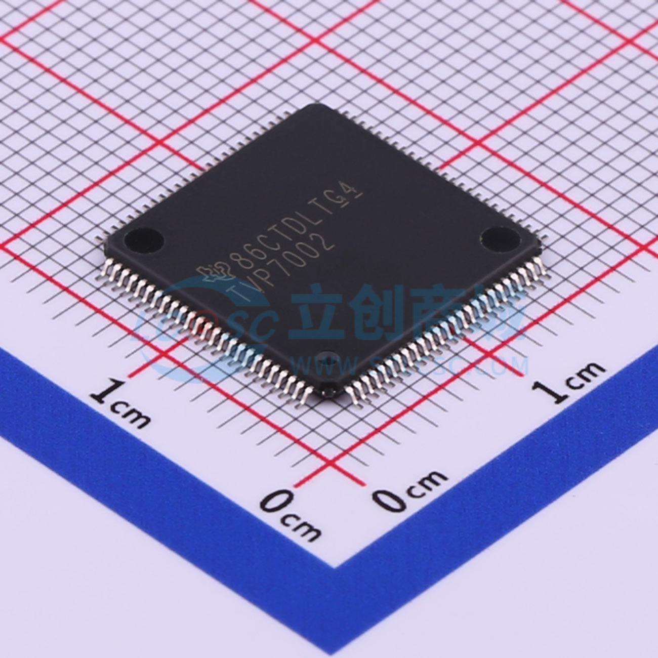 点击查看大图 TVP7002PZPR实物图