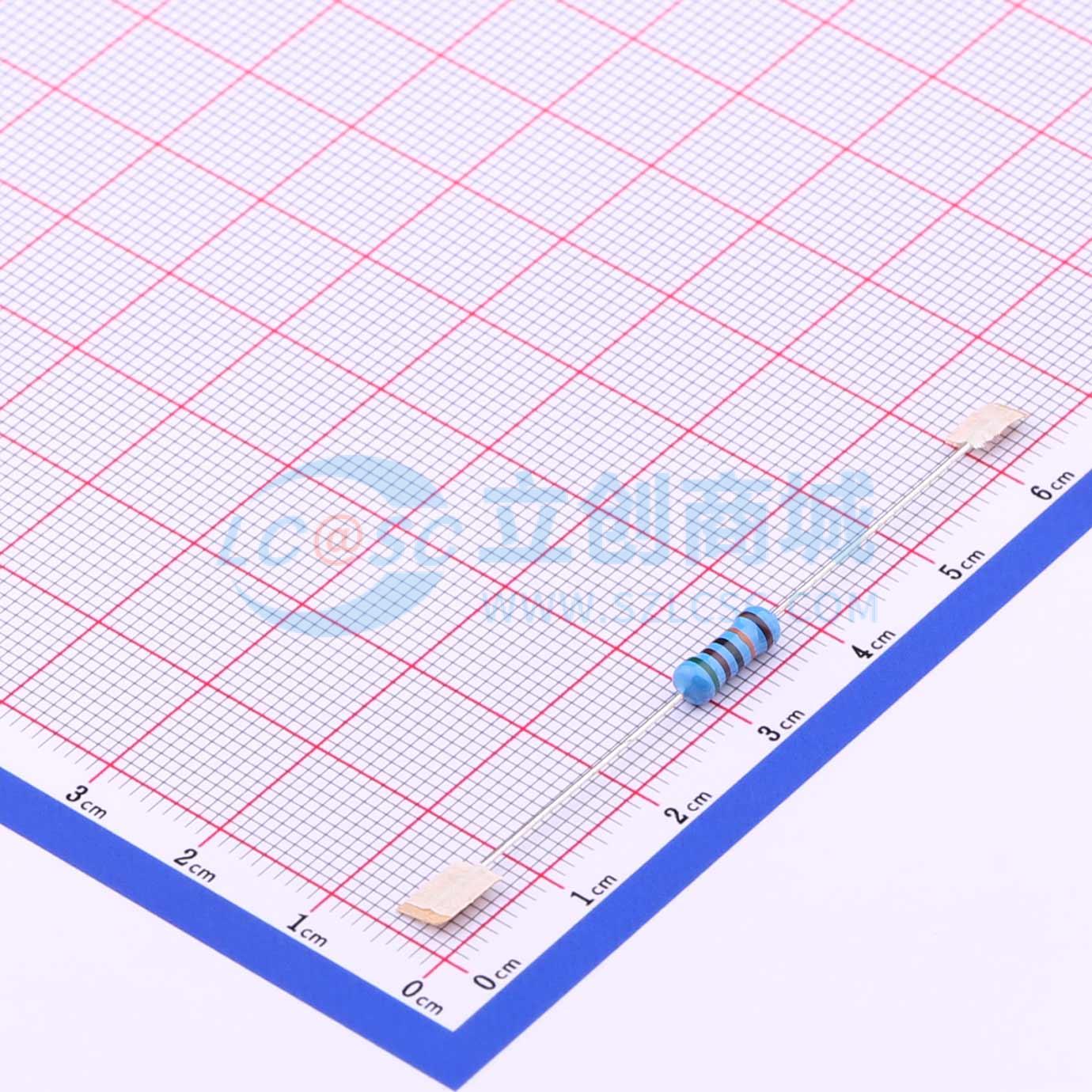 MF1/2W-510K±1%-XT52实物图