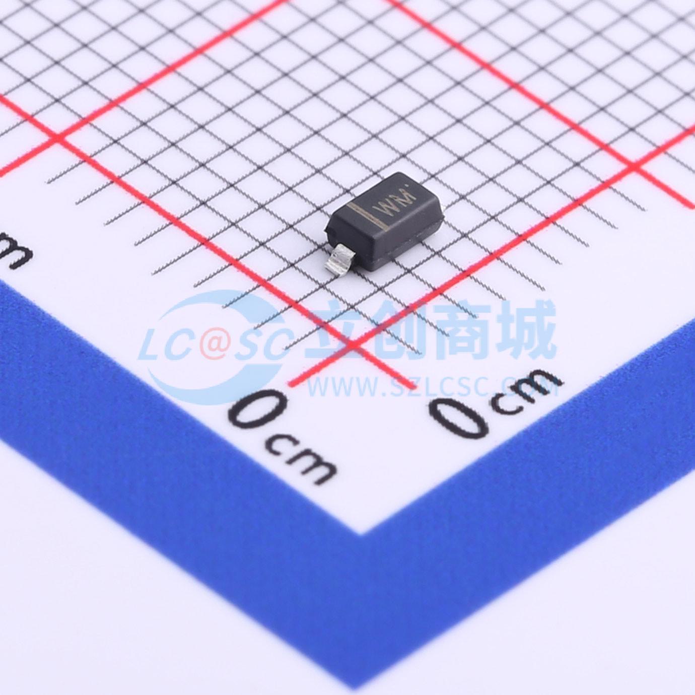 点击查看大图 BZT52C22实物图