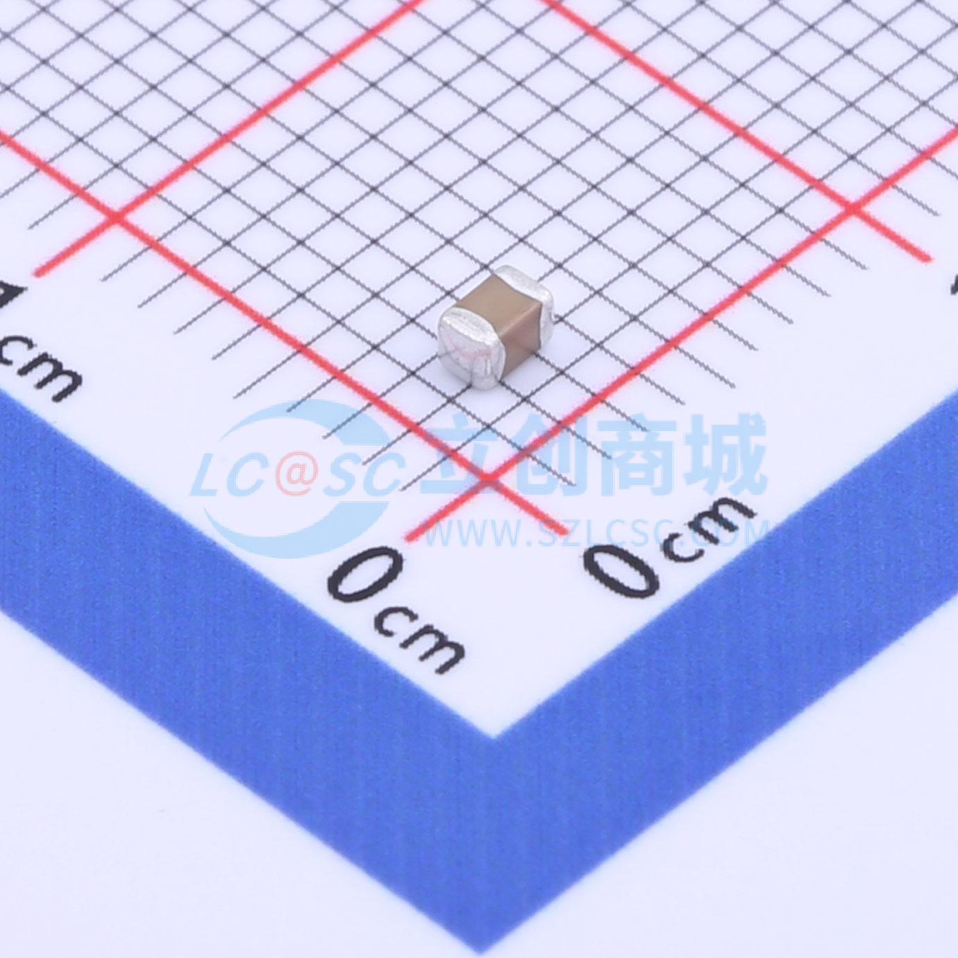 点击查看大图 GRJ21BC72A105KE11L实物图