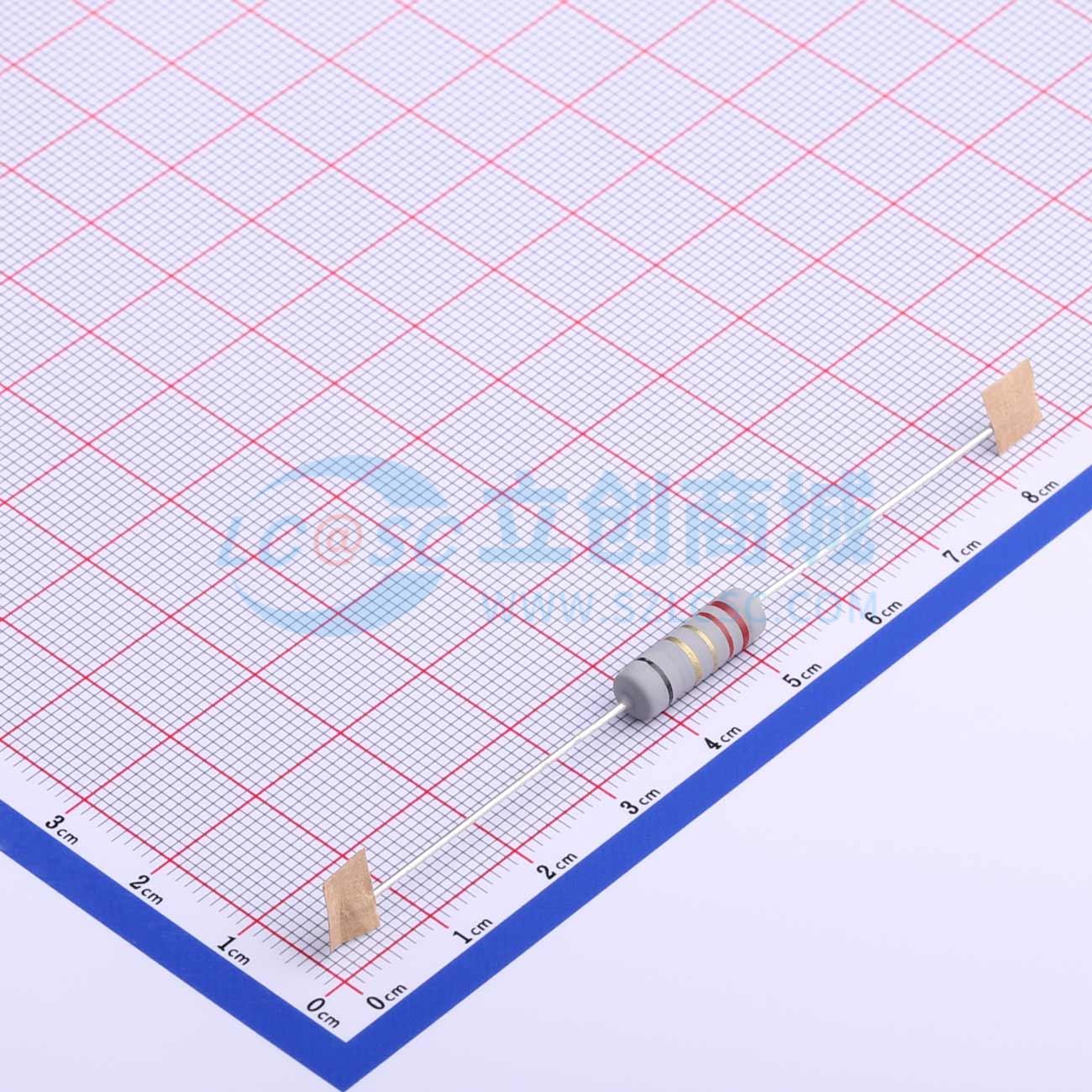 点击查看大图 KNP2W-2Ω2±5%-QT73实物图