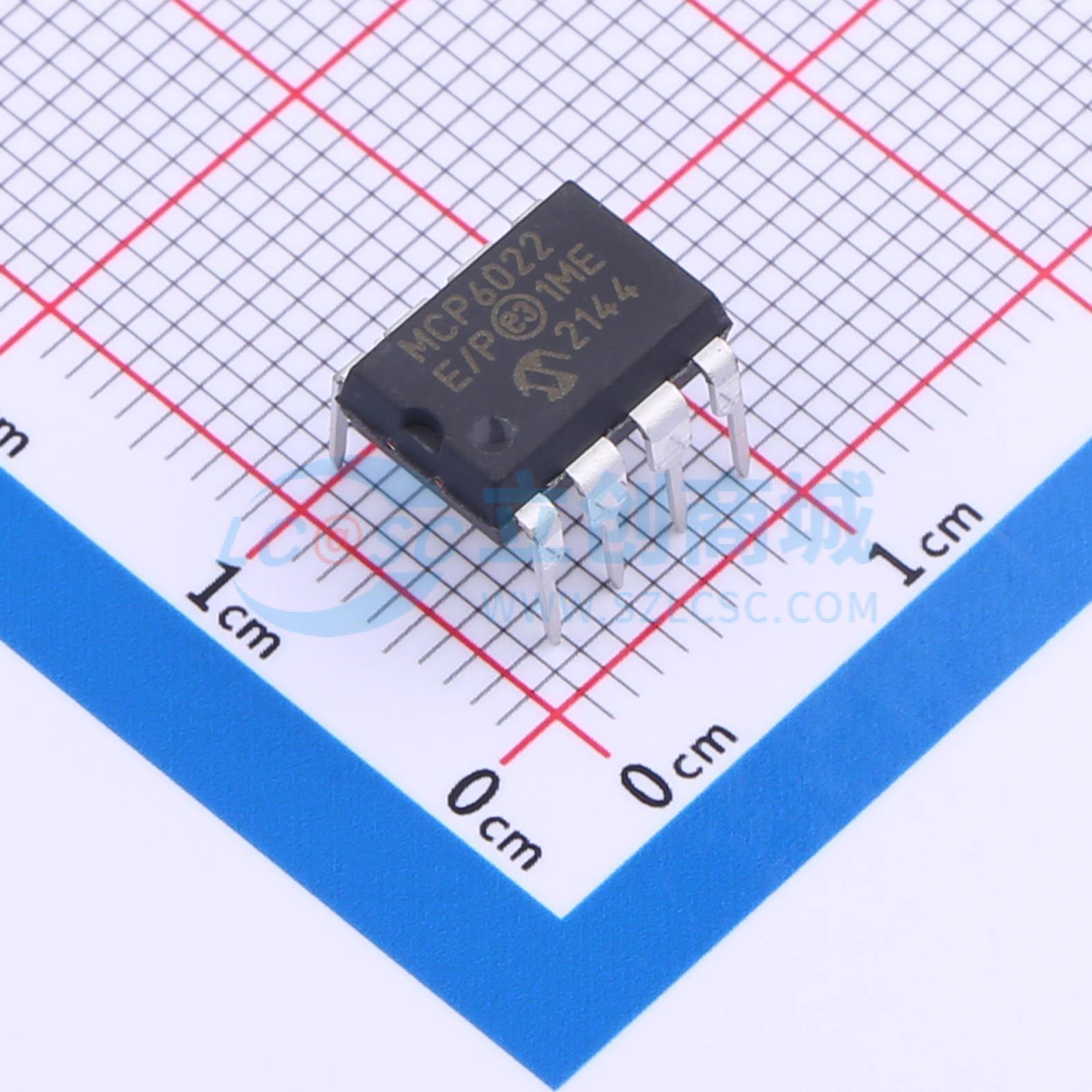 点击查看大图 MCP6022-E/P实物图