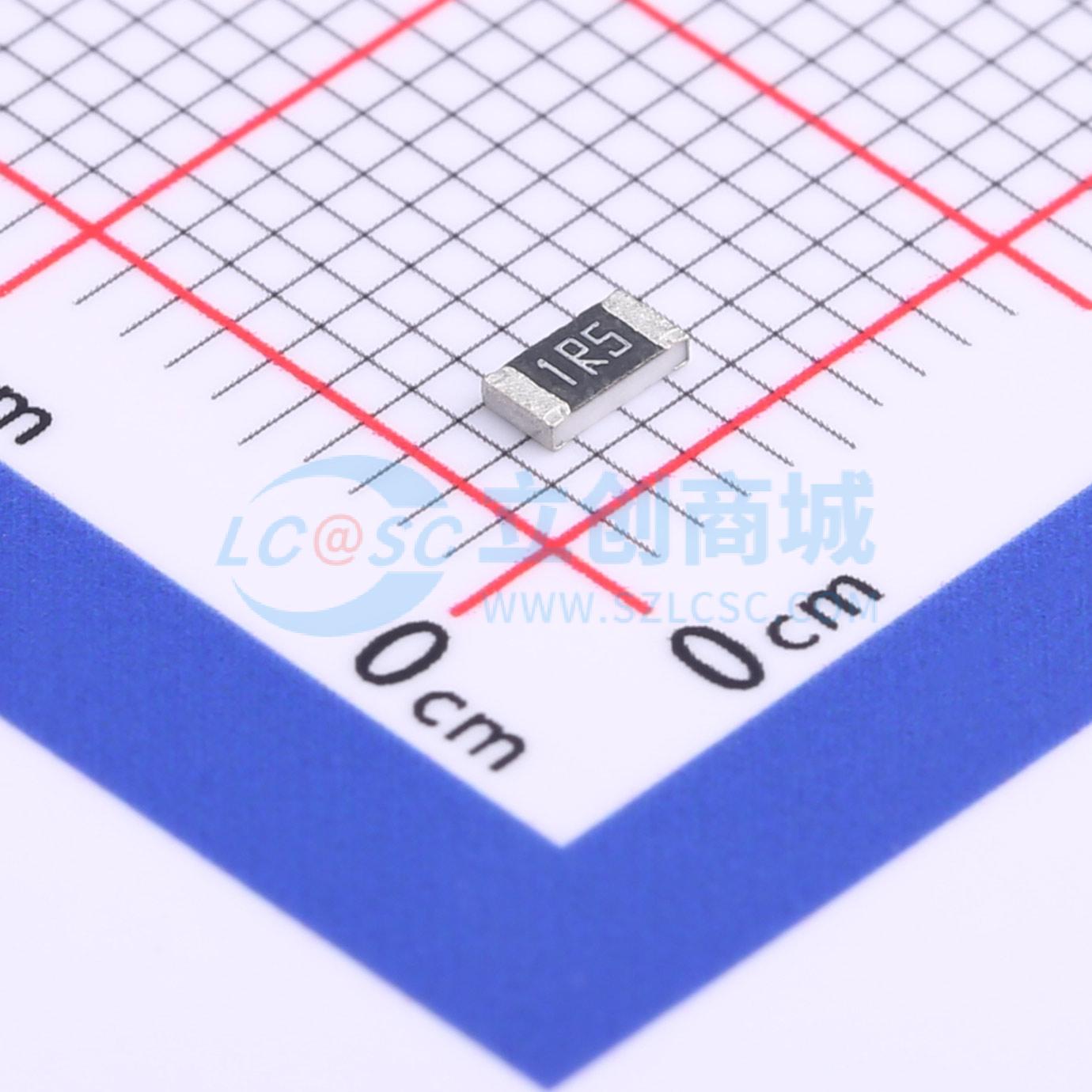 点击查看大图 RK73B2BTTD1R5J实物图