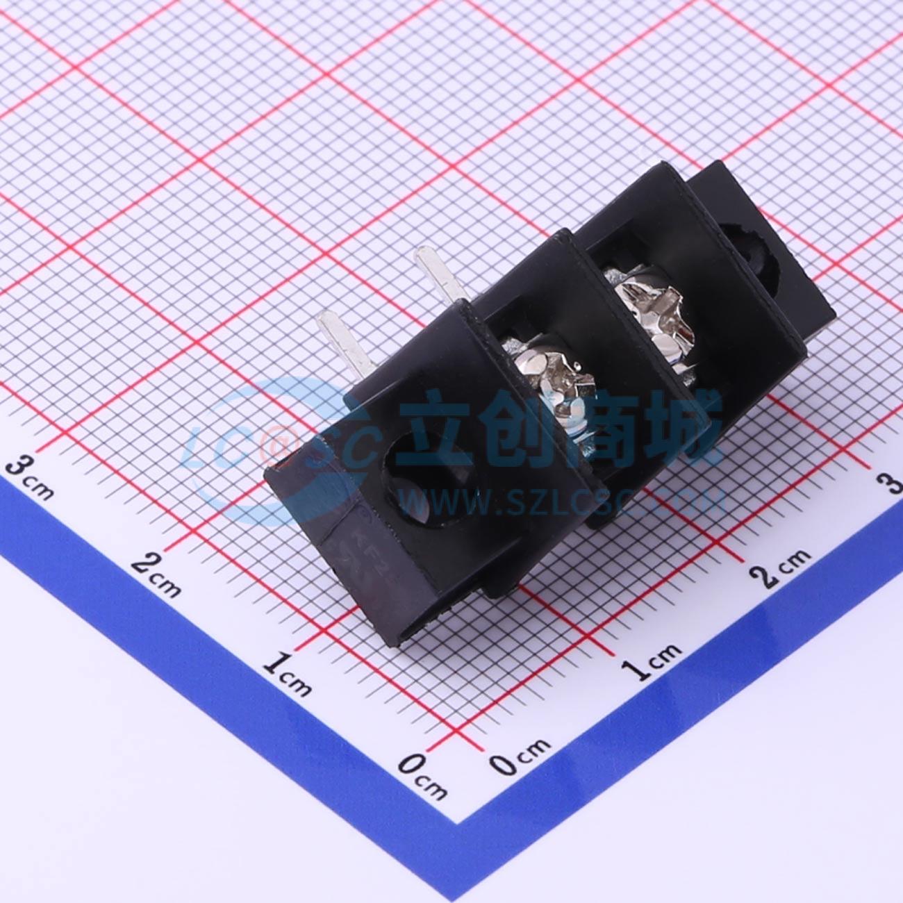 点击查看大图 KF25RM-7.62-2P实物图