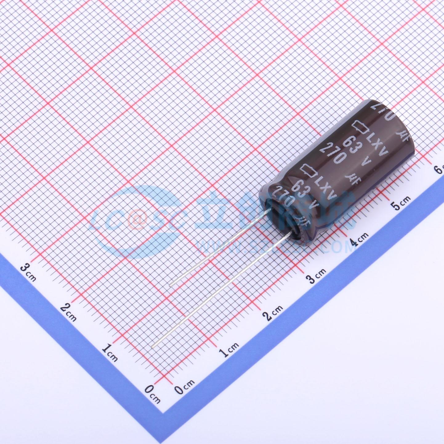 点击查看大图 ELXV630ELL271MK25S实物图