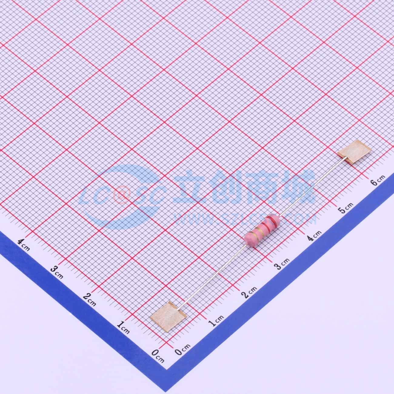 点击查看大图 CR1WS-2Ω2±5%-2T52实物图