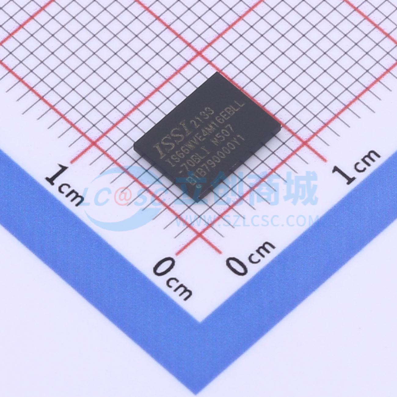 点击查看大图 IS66WVE4M16EBLL-70BLI实物图