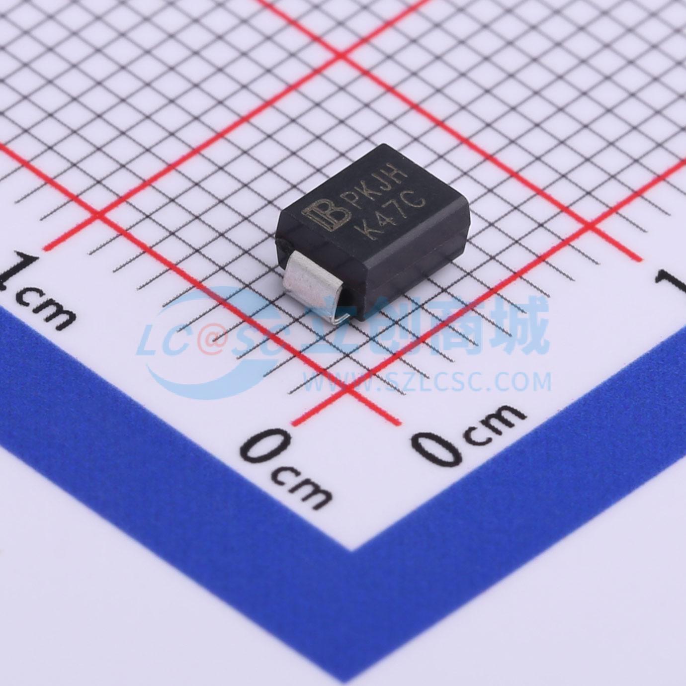 点击查看大图 1.0SMB47CA实物图